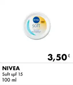 Iper Tosano NIVEA Soft spf 15 offerta