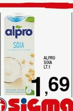 Sigma Latte di soia offerta