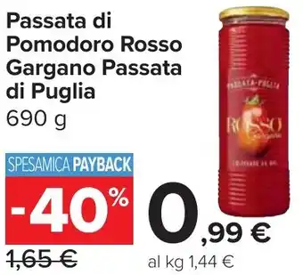 Passata di Pomodoro Rosso Gargano Passata di Puglia
