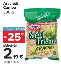 Carrefour Market Arachidi Cameo offerta