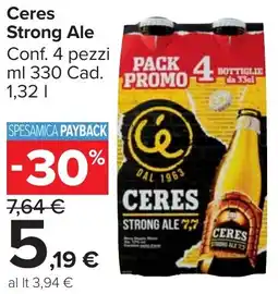 Carrefour Market Ceres Strong Ale offerta