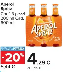 Carrefour Market Aperol Spritz offerta
