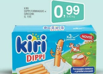 Sigma Kiri dippi formaggio + grissini offerta