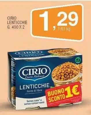 Sigma Le lenticchie offerta