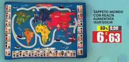 Maury's Tappeto mondo con realta aumentata 150x100cm offerta