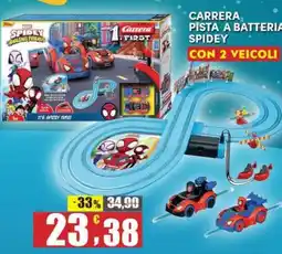 Maury's Carrera pista a batteria spidey offerta