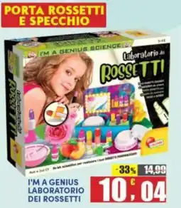 Maury's I'm a genius laboratorio dei rossetti offerta