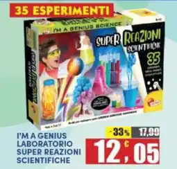 Maury's I'm a genius laboratorio super reazioni scientifiche offerta