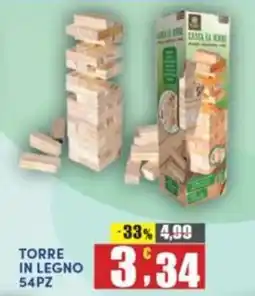 Maury's Torre in legno 54pz offerta