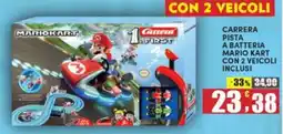 Maury's Carrera pista a batteria mario kart offerta