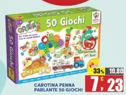 Maury's Carotina penna parlante 50 giochi offerta