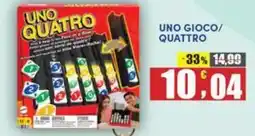 Maury's Uno gioco/ quattro offerta
