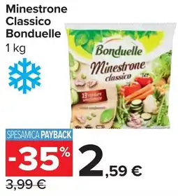 Carrefour Market Minestrone Classico Bonduelle offerta
