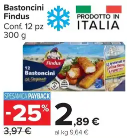 Carrefour Market Bastoncini Findus offerta