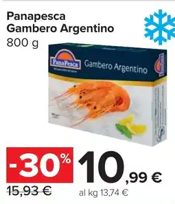 Carrefour Market Panapesca Gambero Argentino offerta