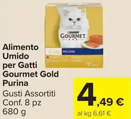 Carrefour Market Alimento Umido per Gatti Gourmet Gold Purina offerta