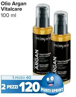 Carrefour Market Olio Argan Vitalcare offerta