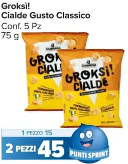 Carrefour Market Groksì! Cialde Gusto Classico offerta
