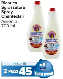 Carrefour Market Ricarica Sgrassatore Spray Chanteclair offerta
