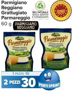 Carrefour Market Parmigiano Reggiano Grattugiato Parmareggio offerta
