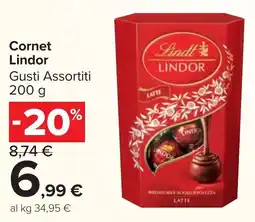 Carrefour Market Cornet Lindor offerta