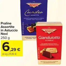 Carrefour Market Praline Assortite in Astuccio Novi offerta