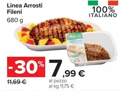 Carrefour Linea Arrosti Fileni offerta