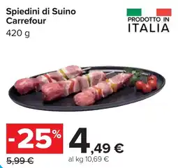 Carrefour Spiedini di Suino Carrefour offerta