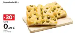 Carrefour Focaccia alle Olive offerta