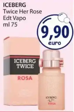Acqua & Sapone ICEBERG Twice Her Rose Edt Vapo offerta