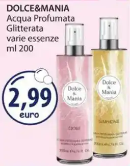 Acqua & Sapone DOLCE&MANIA Acqua Profumata Glitterata offerta