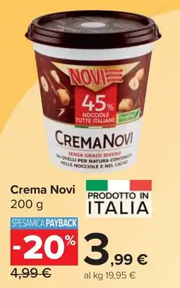 Carrefour Market Crema Novi offerta