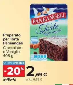 Carrefour Market Preparato per Torta Paneangeli offerta