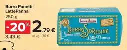 Carrefour Market Burro Panetti LattePanna offerta