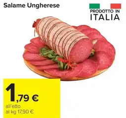 Carrefour Salame Ungherese offerta