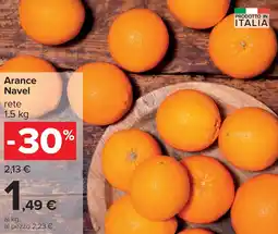 Carrefour Arance Navel offerta