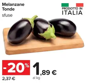Carrefour Melanzane Tonde offerta