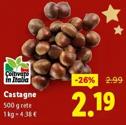 Lidl Castagne offerta