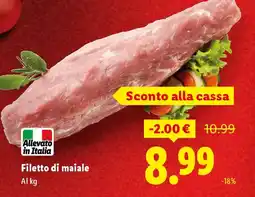 Lidl Filetto di maiale offerta