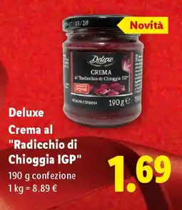 Lidl Deluxe Crema "Radicchio di Chioggia IGP offerta