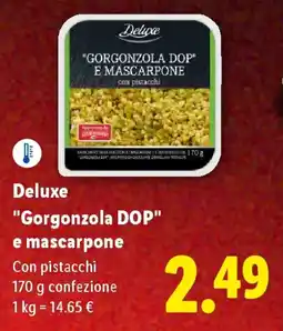 Lidl Deluxe "Gorgonzola DOP" e mascarpone offerta
