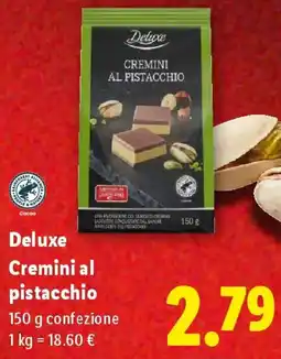 Lidl Deluxe Cremini al pistacchio offerta