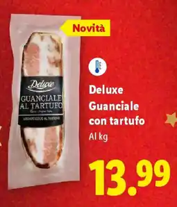 Lidl Deluxe Guanciale con tartufo offerta