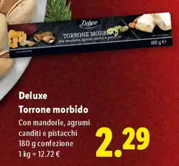 Lidl Deluxe Torrone morbido offerta