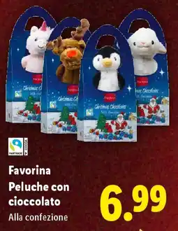 Lidl Favorina Peluche con cioccolato offerta