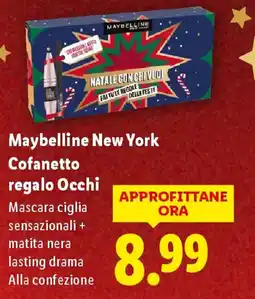 Lidl Maybelline New York Cofanetto regalo Occhi offerta