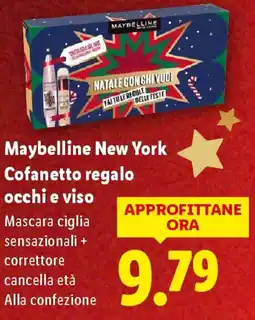 Lidl Maybelline New York Cofanetto regalo occhi e viso offerta