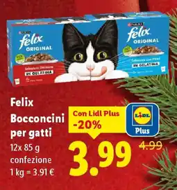 Lidl Felix Bocconcini per gatti offerta