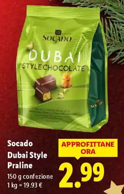 Lidl Socado Dubai Style Praline offerta