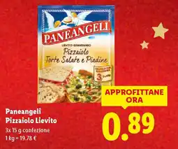 Lidl Paneangeli Pizzaiolo Lievito offerta